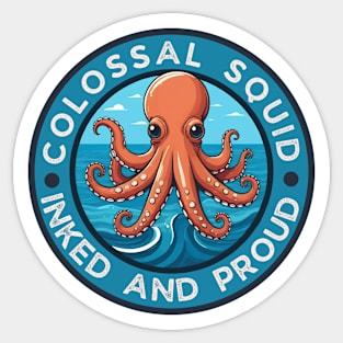 Colossal Squid Sticker